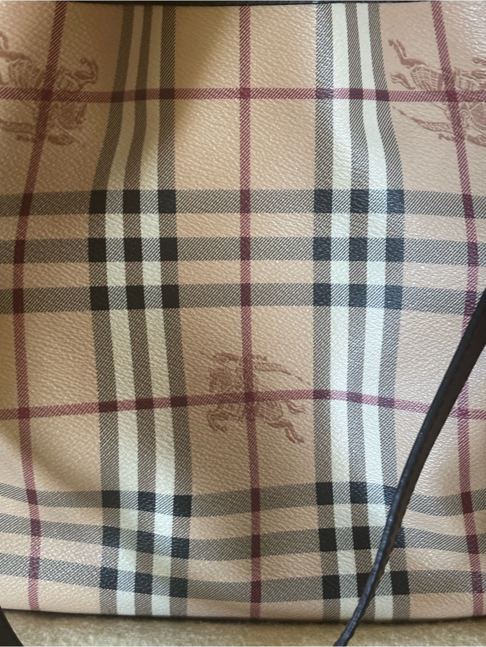 Burberry Haymarket tote - Picture 2 of 16